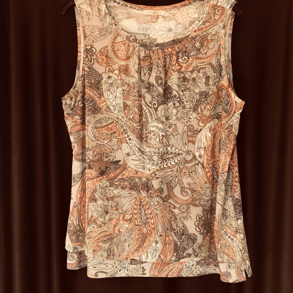 Chiffon Lined Printed Top